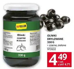Selgros Oliwki czarne drylowane 330G Topseller oferta