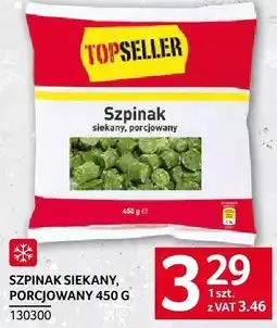 Selgros Szpinak siekany, porcjowany 450 G Topseller oferta