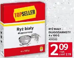 Selgros Ryż biały długoziarnisty 4 x 100 G Topseller oferta