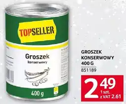 Selgros Groszek konserwowy 400 g TOPSELLER oferta