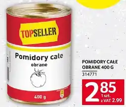 Selgros Pomidory całe obrane 400 g TOPSELLER oferta