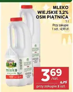 Stokrotka Mleko wiejskie OSM Piątnica 3,2% oferta