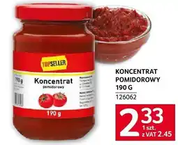 Selgros Koncentrat pomidorowy 190 g TOPSELLER oferta