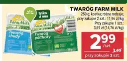 Stokrotka Twaróg Farm Milk kostka różne rodzaje oferta