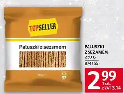 Selgros Paluszki z sezamem 250 g TOPSELLER oferta