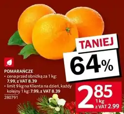 Selgros Pomarańcze Selgros oferta