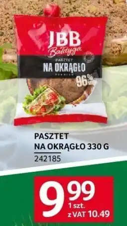 Selgros Pasztet na okrągło 330 g JBB oferta