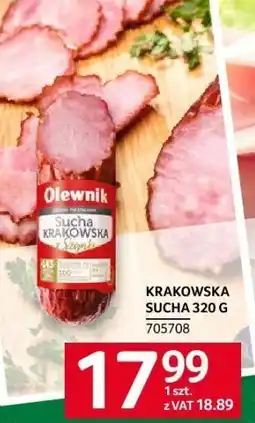 Selgros Krakowska sucha 320 g Olewnik oferta