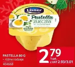 Selgros Serek pastella 80 g Lisner oferta