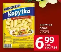 Selgros Kopytka Henglein 500 g oferta