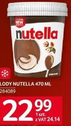Selgros Lody Nutella 470 ml oferta