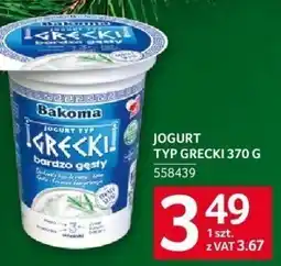 Selgros Jogurt typ grecki Bakoma 370 g oferta
