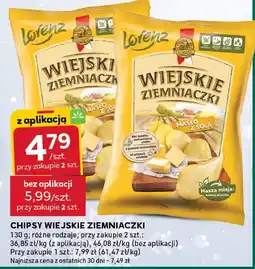 Stokrotka Chipsy wiejskie ziemniaczki Lorenz oferta