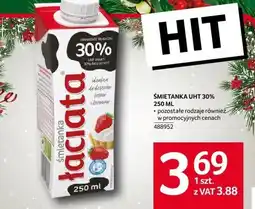 Selgros Śmietanka Łaciate UHT 30% 250 ml oferta