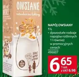 Selgros Napój owsiany Inka 1L różne rodzaje oferta