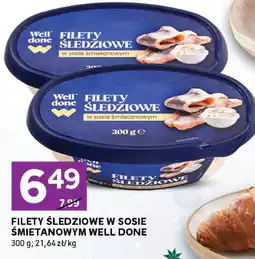 Stokrotka Filety śledziowe w sosie śmietanowym Well Done oferta