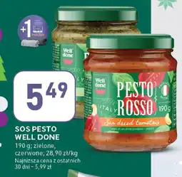 Stokrotka Sos pesto Well Done zielone, czerwone oferta