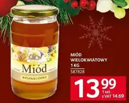 Selgros Miód wielokwiatowy 1kg Selgros oferta