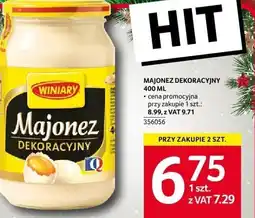 Selgros Majonez dekoracyjny Winiary 400 ml oferta