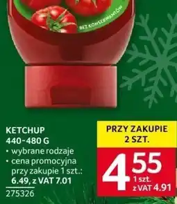 Selgros Ketchup łagodny Pudliszki 440-480 g oferta