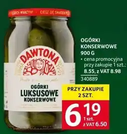 Selgros Ogórki lukusowe konserwowe Dawtona oferta