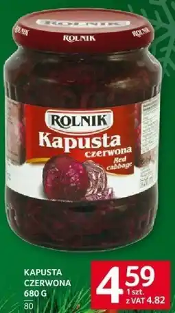 Selgros Kapusta czerwona Rolnik oferta
