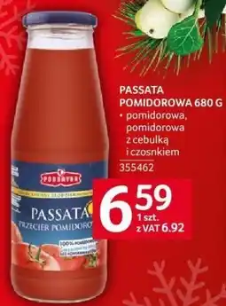 Selgros Passata pomidorowa 680g Uniejów oferta