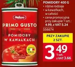 Selgros Pomidory w kawałkach Primo Gusto 400 g oferta