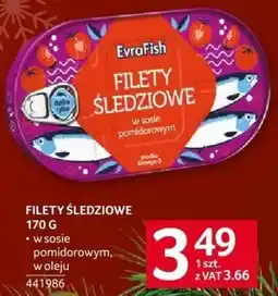 Selgros Filety śledziowe EvraFish 170 g oferta