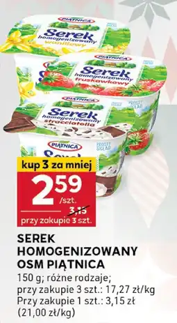 Stokrotka Serek homogenizowany OSM Piątnica różne rodzaje oferta