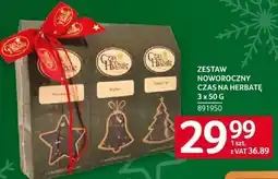 Selgros Zestaw noworoczny czas na herbatę 3 x 50 g Selgros oferta