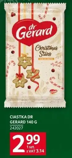 Selgros Ciastka Dr Gerard Christmas Stars 140 g oferta