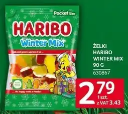 Selgros Żelki Haribo Winter Mix 90 g oferta
