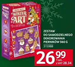 Selgros Zestaw do samodzielnego dekorowania pierników 560 g Selgros oferta