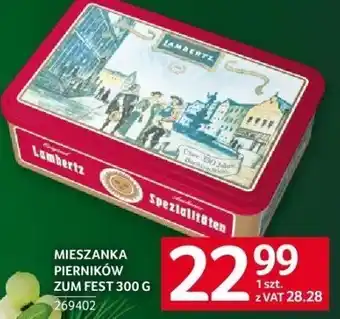 Selgros Mieszanka pierników Zum Fest Lambertz 300 g oferta
