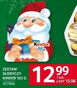 Selgros Zestaw słodyczy Kinder Mix 102 g oferta