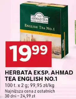 Stokrotka Herbata Ahmad Tea English No.1 oferta