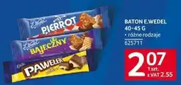 Selgros Baton Wedel Pierkot różne rodzaje 40-45 g E.Wedel oferta