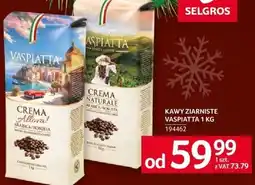 Selgros Kawa ziarnista Vaspiatta 1 kg oferta