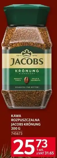 Selgros Kawa rozpuszczalna Jacobs Kronung 200 g oferta