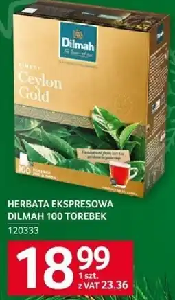 Selgros Herbata ekspresowa Dilmah 100 torebek oferta