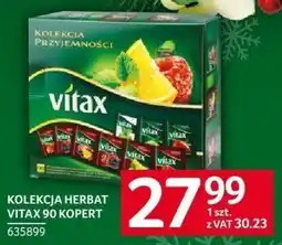 Selgros Herbata Kolekcja Vitax 90 kopert oferta