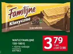 Selgros Wafle Familijne 130-180 g oferta