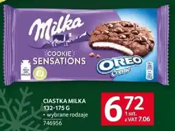 Selgros Ciastka Milka Cookie Sensations 132-175 g oferta