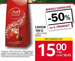 Selgros Czekolada Lindor 100 g Lindt oferta