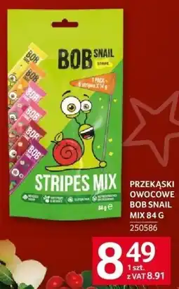 Selgros Przekąski owocowe Bob Snail Mix 84 g oferta