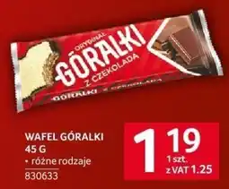 Selgros Wafel Góralki 45 g oferta