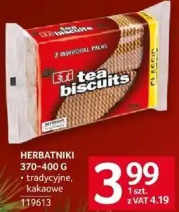 Selgros Herbatniki 370-400 g Tea Biscuits oferta