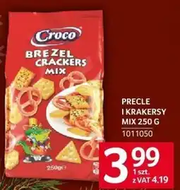 Selgros Precelki i krakersy Croco Mix 250 g oferta