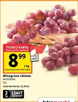 Intermarche Winogrona różowe oferta